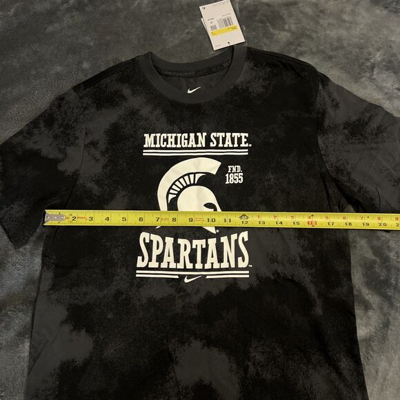 Small Nike Dri-Fit Michigan State University Spartans MSU Shirt Men's DR7259-060 - Picture 6 of 7